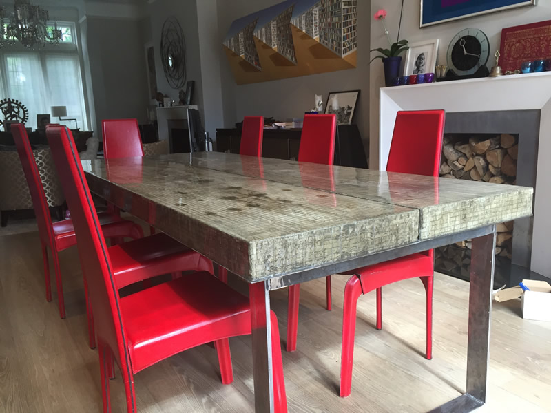 concrete dining room table uk