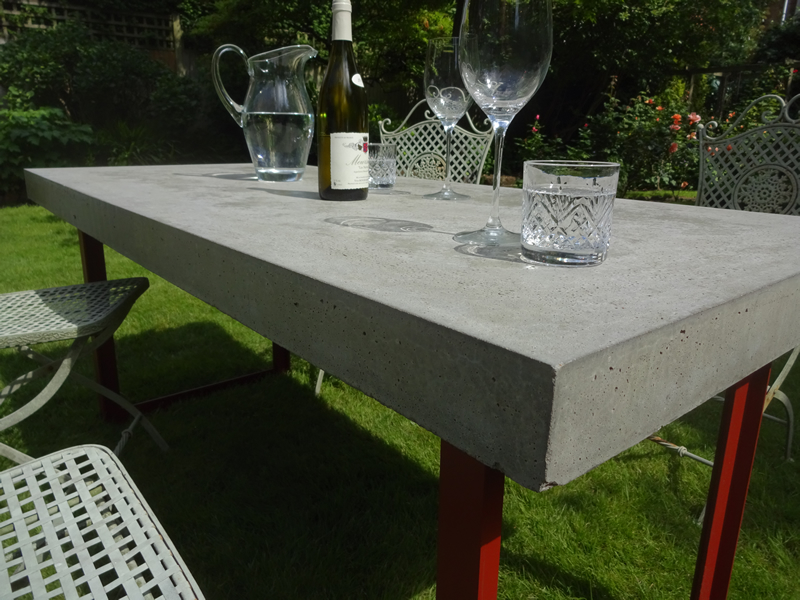 Outdoor Concrete Table